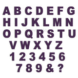 Ariel Bold 10cm Acrylic Letters & Numbers - 40 Different Colours - Laserworksuk