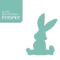 Acrylic Easter Cute Bunny Blanks (pack of 6)