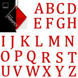 Acrylic 7.5cm High Letters & Numbers - 40+ Colours - Multi Buy Discounts - Laserworksuk