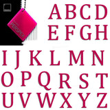 Acrylic 7.5cm High Letters & Numbers - 40+ Colours - Multi Buy Discounts - Laserworksuk