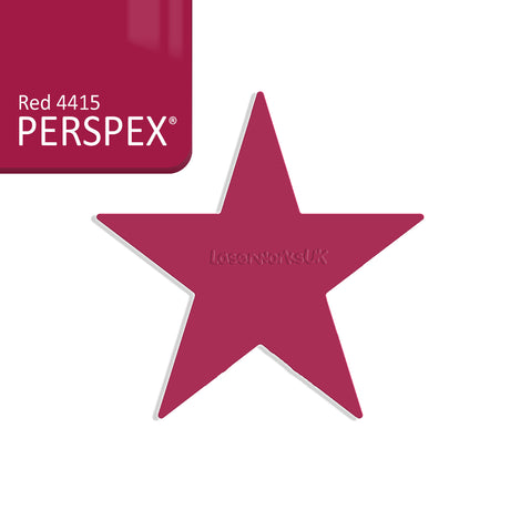 Star Shaped Acrylic Blanks - 25cm - Laserworksuk