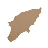 Wooden Rhodes Maps - Rhodes Island Outline Shapes
