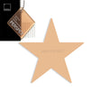 Star Shaped Acrylic Blanks - 25cm - Laserworksuk