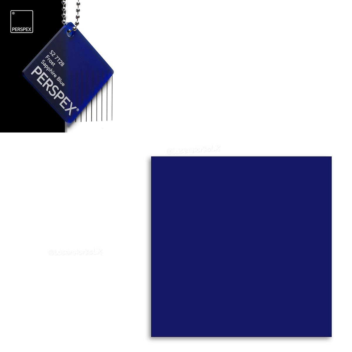Acrylic Square Blanks - (15cm Pack of 3)