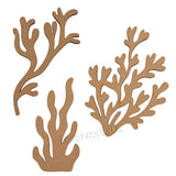 Seaweed MDF Craft Shape | Kelp Aquarium Embellishment