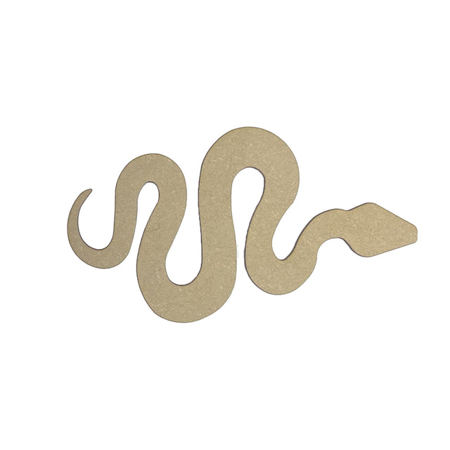 Wooden Craft Snake Shape - Craft Reptile Shapes