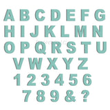 Ariel Bold 10cm Acrylic Letters & Numbers - 40 Different Colours - Laserworksuk