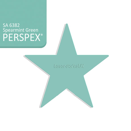 Star Shaped Acrylic Blanks - 25cm - Laserworksuk