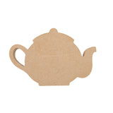 Freestanding Teapot - 18mm Thick Wooden Shapes - Laserworksuk