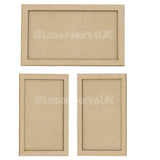5x3 Square Close Quarters Movement Tray - 25mm - Laserworksuk