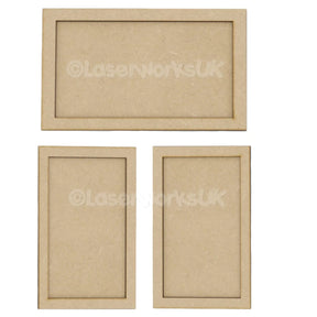 5x3 Square Close Quarters Movement Tray - 25mm - Laserworksuk