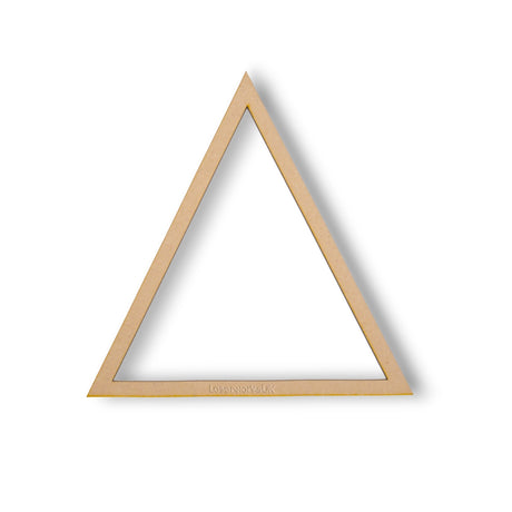 Triangle Outline Shapes | Hanging Mobile Macramé - LaserworksUK