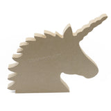 Freestanding Unicorn Head Shapes - Laserworksuk