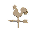 Weather Vane - Weathercock Craft shapes - Laserworksuk