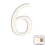 White Engraved Wooden Alphabet Letters - Laserworksuk