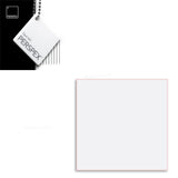 Acrylic Square Blanks - (15cm Pack of 3)