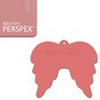 Acrylic Christmas Angel Wings Blanks (10cm Pack of 5) - Laserworksuk