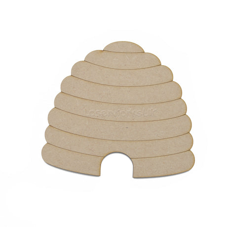 Wooden Beehive Craft Shapes - Laserworksuk - Laserworksuk