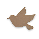 Simple Bird Craft Shapes – Versatile MDF Wood Blanks - LaserworksUK