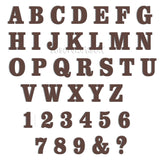 Acrylic 4cm High Letters & Numbers - 40 Colours - Multi Buy Discounts - Laserworksuk