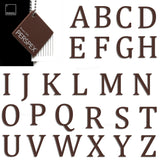 Acrylic 7.5cm High Letters & Numbers - 40+ Colours - Multi Buy Discounts - Laserworksuk