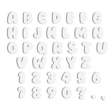 Acrylic Bubble Font - 10cm High Letters & Numbers - 40+ Colours - Laserworksuk