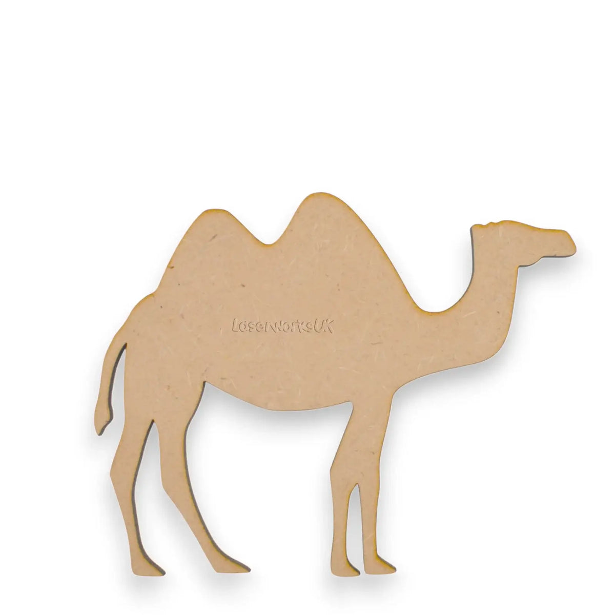 Wooden Camel Craft Shapes | 3mm Medite MDF | LaserworksUK