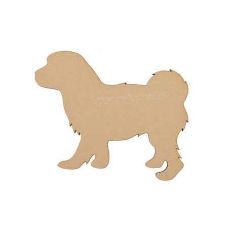 Wooden MDF Dog Craft Shapes - 50+ Breeds Available - Laserworksuk