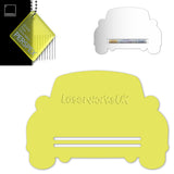Acrylic Wedding Car Gift Money Holder Blanks - Laserworksuk
