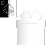 Acrylic Christmas Present Gift Box Blanks - Laserworksuk