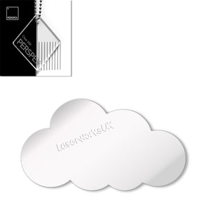 Acrylic Clouds - Nursery Blanks (20cm Pack of 1) - Laserworksuk
