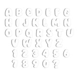 Acrylic Bubble Font - 10cm High Letters & Numbers - 40+ Colours - Laserworksuk