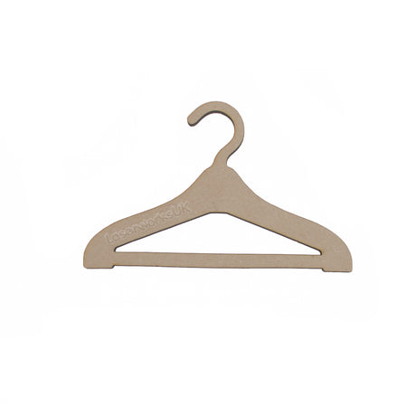 Craft Coat Hangers - Dolls House - Craft Shapes - LaserworksUK