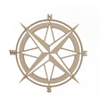 Wooden Compass Craft Shapes - Ships Boat Compass Wheel - LaserworksUK