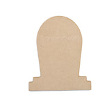 Gravestone - Headstone - Halloween MDF Craft Shapes - LaserworksUK