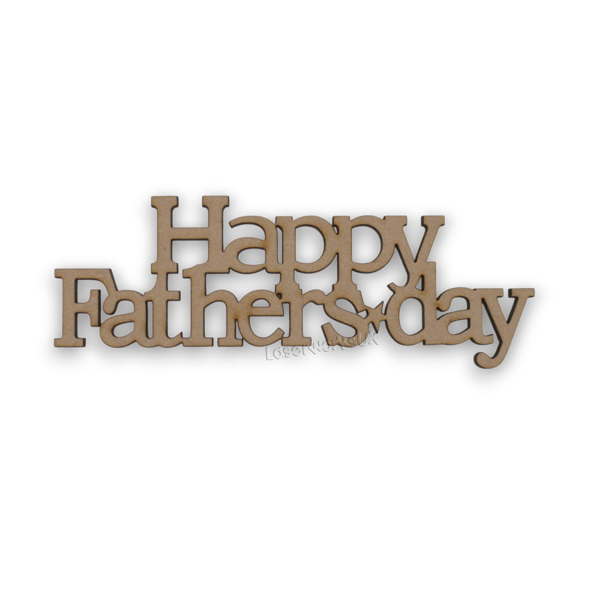 10x Happy Fathers Day MDF Words