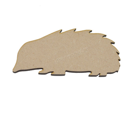 Hedgehog Wildlife MDF Craft Shapes | Wooden Embellishments - LaserworksUK