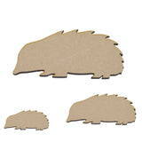 Hedgehog Wildlife MDF Craft Shapes | Wooden Embellishments