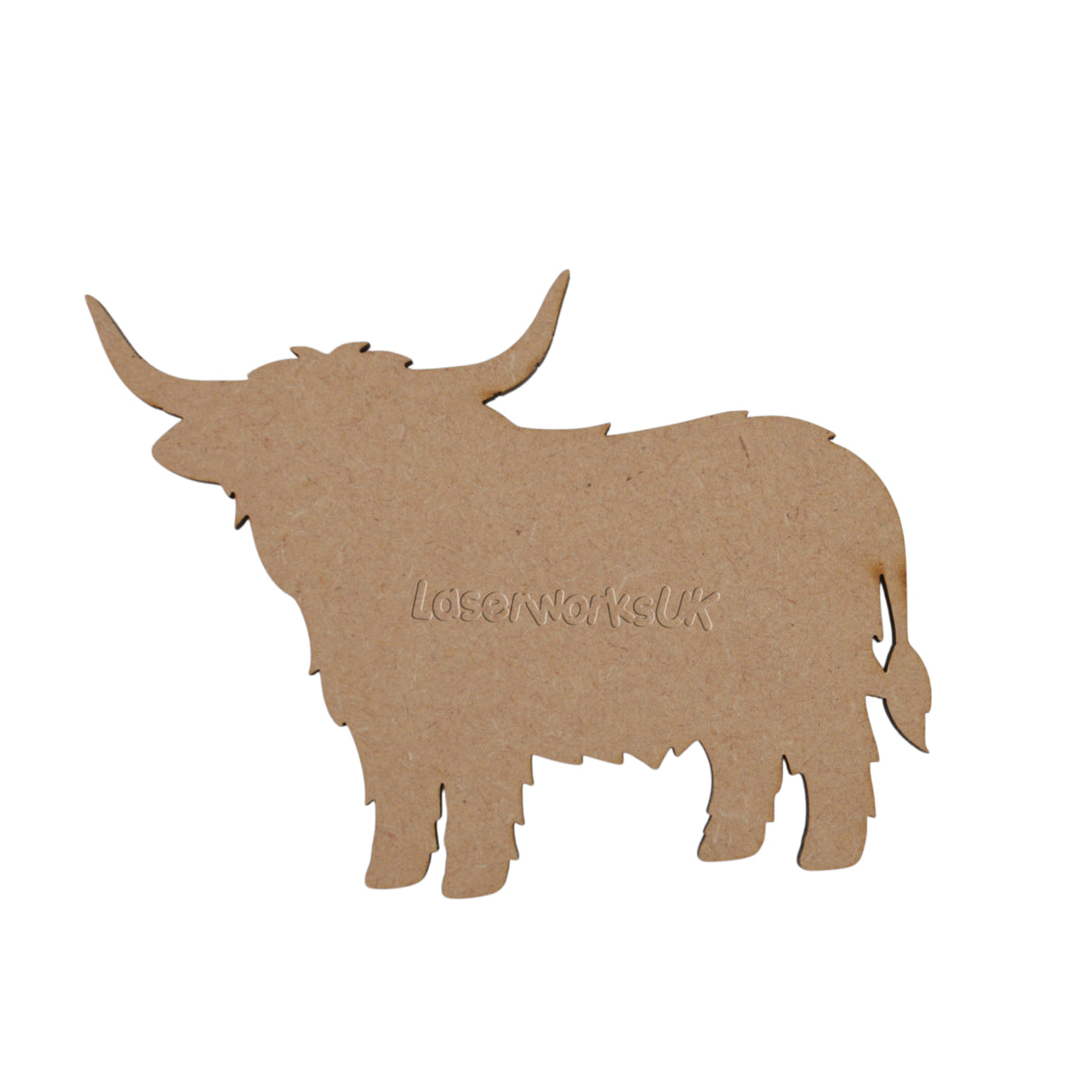Highland Cow - MDF Craft Shapes
