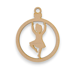Highland Dancer - Dance Keepsake - LaserworksUK
