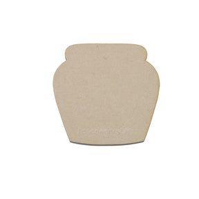Wooden Honey Pot Craft Shapes - Laserworksuk - LaserworksUK