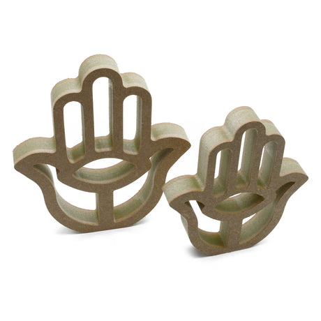 Freestanding Hamsa Hand - 18mm MDF - Laserworksuk