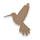 Wooden Kingfisher Craft Shapes – Wildlife MDF Blanks - LaserworksUK
