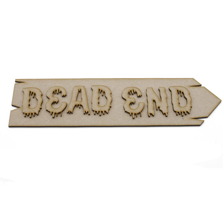 6x Halloween 3D Direction Signpost Signs - LaserworksUK