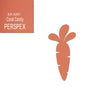 Laserworksuk craft disc Acrylic Easter Carrot Blank Shapes (8cm Pack of 6)