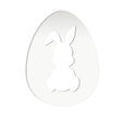 Acrylic Easter Egg With Bunny Cutout - (10cm Pack of 5) - Laserworksuk