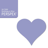 Acrylic Heart Blanks - Over 40+ Colours - Laserworksuk