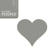 Acrylic Heart Blanks - Over 40+ Colours - Laserworksuk