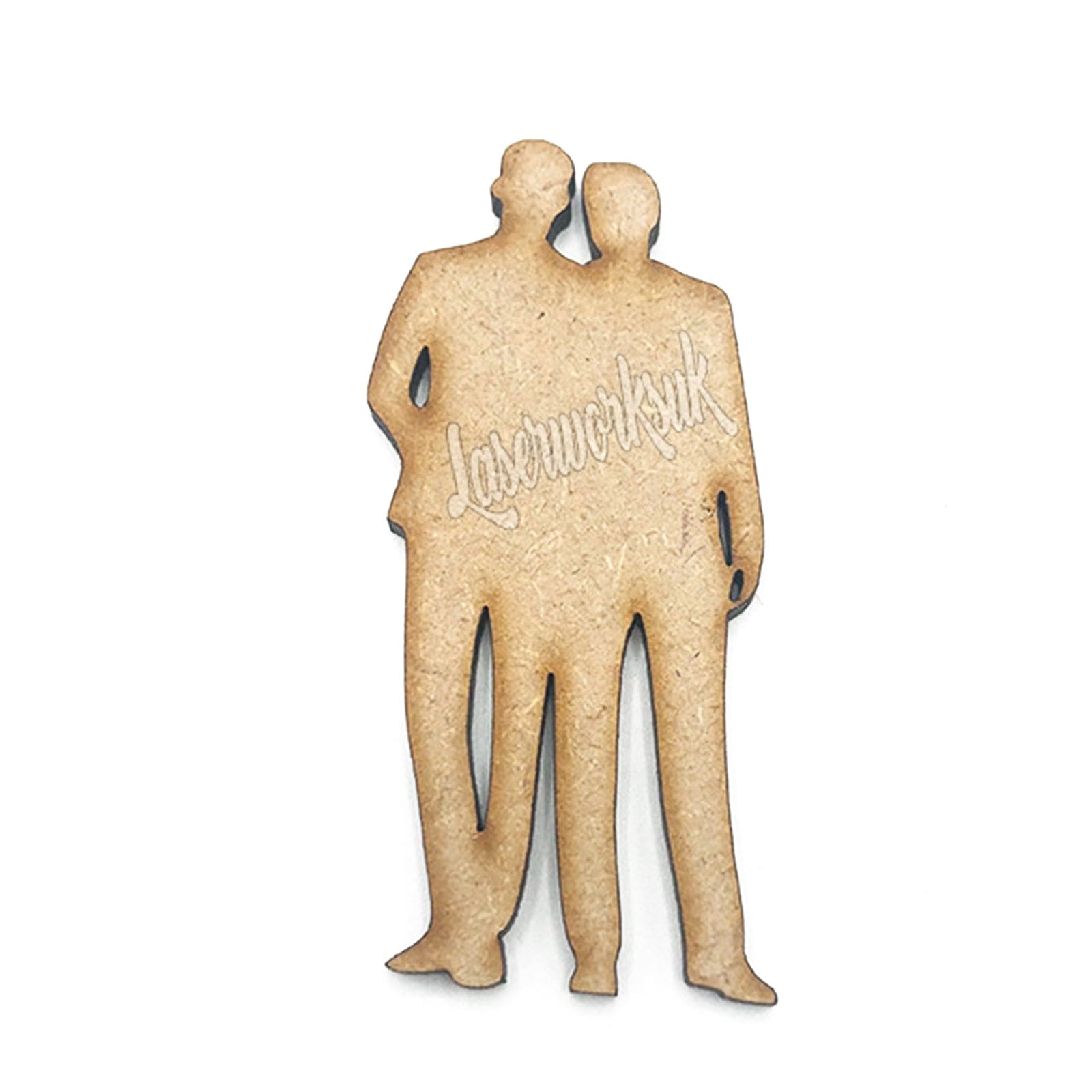 Bride and Groom Craft Shapes | Wedding Decorations - LaserworksUK