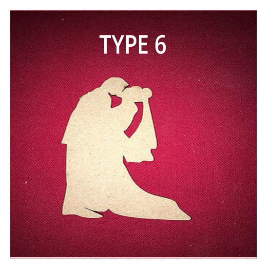 Bride and Groom Craft Shapes | Wedding Decorations - LaserworksUK